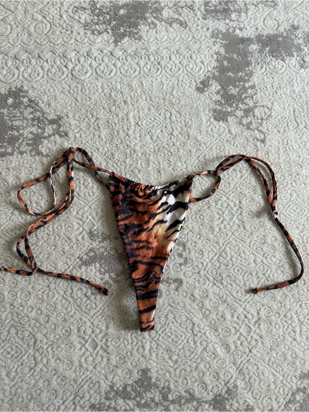 Animal Print Swim Bottoms